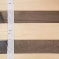 ZONEKIZ Kids Toddler Bed, with Star and Moon Patterns, Side Rails, for Ages 3-6 Years - Grey - 9