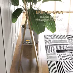 HOMCOM Rustic Full Length Mirror, 37 x 157 cm, Farmhouse Wall Hanging and Freestanding Floor Mirror for Living Room, Bedroom, Natural - 6