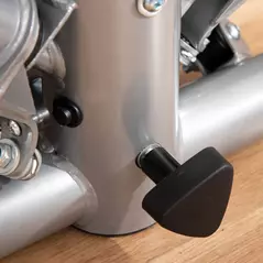 HOMCOM Adjustable Twist Stepper Fitness Step Machine, LCD Screen, Height-Adjust Handlebars, Home Gym, Silver and Black - 7