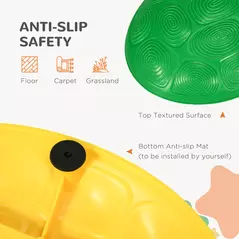 ZONEKIZ Eight-Piece Kids Stepping Stones, with Non-Slip Mats, Balance River Stones - 5