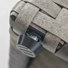 Outsunny 33L Garden PE Rattan Planter with Trellis, Free Standing Flower Raised Bed for Garden, Garden Planter for Climbing Plants, 84cm x 30cm x 107cm, Light Grey - 8