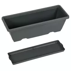 Outsunny 5-Tier Vertical Raised Garden Planter with 5 Container Boxes, Outdoor Plant Stand for Vegetable Flowers, Grey - 8