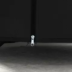 Outsunny 196 x 230 cm Hanging Egg Chair Protective Cover - Black - 9