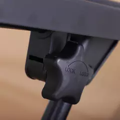 Outsunny 2 Piece Foldable Reclining Garden Chair with Headrest, Zero Gravity Deck Sun Lounger Seat Chair with Footrest, Armrest, Cup Holder & Canopy Shade, Beige - 9