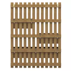 Outsunny Set of 2 Wall-mounted Wooden Garden Planters with Trellis, Drainage Holes and Movable Planter Boxes, Wall Raised Garden Bed for Patio, Carbonised - 9