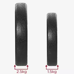 HOMCOM 20KG Adjustable Weights Dumbbells Set, Dumbbell Hand Weights for Home Office Gym Body Fitness Lifting Training, Black - 8