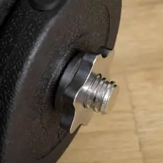 HOMCOM 20KG Adjustable Weights Dumbbells Set, Dumbbell Hand Weights for Home Office Gym Body Fitness Lifting Training, Black - 9