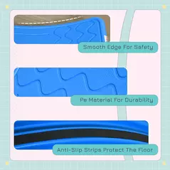 ZONEKIZ Balance Board, Kids Wobble board, for Ages 3-6 Years - Dark Blue - 6