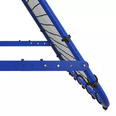 HOMCOM Adjustable Rebounder Net Kickback Target Goal for Teens Adults Training, Blue - 7