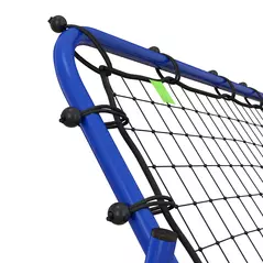 HOMCOM Adjustable Rebounder Net Kickback Target Goal for Teens Adults Training, Blue - 8