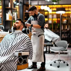 HOMCOM Adjustable Rolling Swivel Beauty Salon Chair, Stool for Spa, Grey - 7