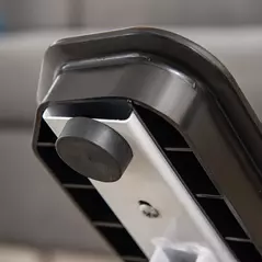 HOMCOM Portable Mini Stepper with LCD Display for Home Gym Office Exercise Workout, Black - 8