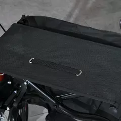 HOMCOM 4 Wheel Rollator with Seat and Back, Folding Mobility Walker with Carry Bag, Adjustable Height, Dual Brakes, Cane Holder, Lightweight Aluminium Walking Frame for Seniors and Disabled, Red - 8