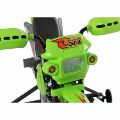 HOMCOM 6V Kids Child Electric Motorbike Ride on Motorcycle Scooter Children Toy Gift for 3-6 Years (Green) - 9