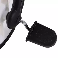 HOMCOM 11 Inch Kids Balance Bike Training Pedal Bicycle W/ Removable Stabilizers EVA Tyres Adjustable Seat Height 2 to 5 Years Gift for Boys Girls Black - 8