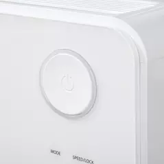 HOMCOM 12L/Day Dehumidifier for Home, Laundry Room, Bedroom, Basement, Electric Moisture Air De-Humidifier with 4 Modes, Continuous Drainage, 24H Timer, Digital Humidity Display - 9