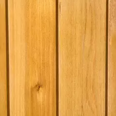 Outsunny 139 x 75 Fir Wood Garden Shed, with Asphalt Roof - Natural - 6