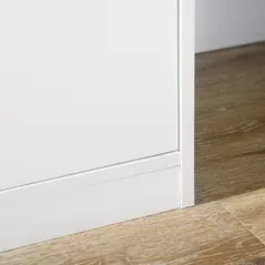 HOMCOM Bathroom Cabinet, Freestanding Storage Cabinet with 4 Drawers, Door Cupboard for Living Room, Kitchen, Bedroom, White - 9