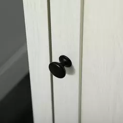 kleankin Bathroom Cabinet, Tall Storage Cabinet with Door and Adjustable Shelves, 39.5 x 30 x 160 cm, White - 8