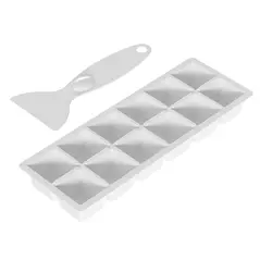 HOMCOM 46 Litre Table Top Mini Fridge, Small Fridge with Ice Box, Reversible Door, Adjustable Temperature and Legs for Bedrooms, Home Office, Black - 9