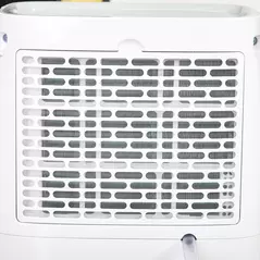 HOMCOM 12L/Day Dehumidifier with Continuous Drainage, 2.5L Water Tank, 24H Timer, Humidity Display, for Home Damp, Condensation, Mould and Laundry Drying, White - 9