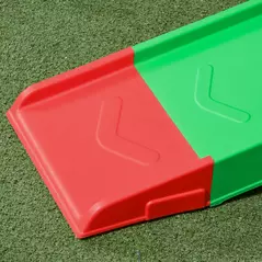 AIYAPLAY 3(m) Four-Piece Ride on Kids Roller Coaster w/ Non-Slip Steps, for Ages 2-5 Years - Multicoloured - 8