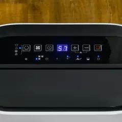 HOMCOM 6500mL Portable Dehumidifier with Air Purifier Filter, 24H Timer, 4 Modes, 22L/Day, for Home Laundry Basement - 9