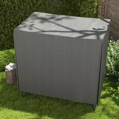 Outsunny 152 x 177cm Three-Seater Swing Chair Protective Cover Grey - 8