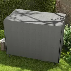 Outsunny 205 x 124cm Three-Seater Swing Chair Protective Cover Dark Grey - 8