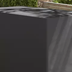 Outsunny 3-Seat Outdoor Garden Swing Chair Protective Cover Water UV Resistant, 240L x 133Wcm, Dark Grey - 9