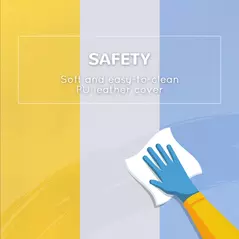 HOMCOM 2 Piece Soft Play Set for Toddler Climb and Crawl, for 12-36 Months, Grey - 5