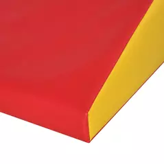 HOMCOM 2-Piece Soft Playset for Toddlers, Climbing, Crawling, For ages 12-36 Months, Red - 9