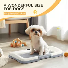 PawHut Dog Toilet Tray for Training Dogs, Dog Litter Tray for Indoor, Outdoor, 47 x 34 x 6cm - 6