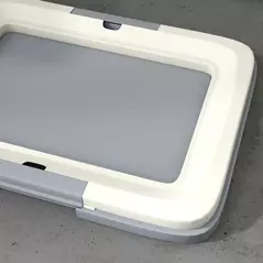 PawHut Dog Toilet Tray for Training Dogs, Dog Litter Tray for Indoor, Outdoor, 47 x 34 x 6cm - 9