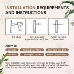 PawHut 4-Piece Cat Wall Shelves with Steps, Ladder, Jumping Platforms, Light Grey - 7