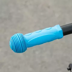 HOMCOM Folding Electric Scooter with Brake, for Ages 6+ Years, 8km/h Maximum Speed, Blue - 8