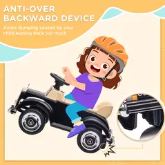 AIYAPLAY Foot to Floor Ride on Sliding Car Mercedes-Benz 300S Licensed for 18-48 months - 4