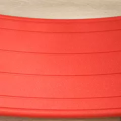 ZONEKIZ Balance Board Kids Wobble Board, Sensory Training Rocking Toy for Children, Nursery Toy, for Ages 3-6 Years, 82 x 27.5 x 19.5cm - Red - 8