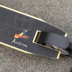 HOMCOM Stunt Scooter, 360° Entry Level Tricks Scooter w/ Lightweight Aluminium Deck and ABEC 7 Bearing, For Age 14+ Beginners, Gold Tone - 8