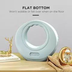 SPORTNOW 6kg Kettlebell, Kettle Bell with Wide Handle for Home Gym, Weight Lifting, Strength Training, Light Grey - 5