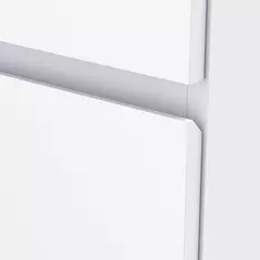 HOMCOM Chest of Drawers, 4-Drawer Storage Cabinets, Modern Dresser, Storage Drawer Unit for Bedroom - 9