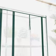 Outsunny 46 x 215cm Nine-Shelf Greenhouse - 8