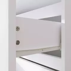 HOMCOM Chest of Drawers, 4-Drawer Storage Cabinets, Modern Dresser, Storage Drawer Unit for Bedroom - 8