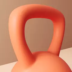 SPORTNOW 6KG Soft Kettlebell with Non-Slip Handle, for Home Gym, Weight Lifting, Strength Training, Orange/Grey - 9