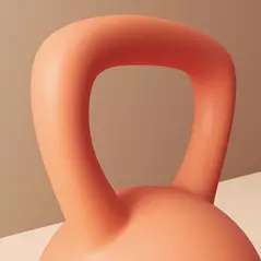 SPORTNOW 8KG Soft Kettlebell, Kettlebell with Non-Slip Handle for Home Gym, Weight Lifting, Strength Training, Orange/Grey - 9