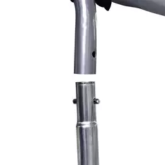 PawHut Large Hen Coop, Galvanised Walk In Chicken Run with Cover, 6 x 3 x 2m, Silver - 9