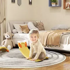 AIYAPLAY Balance Board for Kids Balance Training & Sensory Play, Yellow - 2