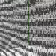 SPORTNOW 10ft Trampoline Net Replacement with 6 Plastic Pole Covers, Weather-Resistant Trampoline Netting Replacement with Zipped Entrance, Poles Not Included, Green - 9