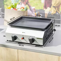 Outsunny Two Burner Portable Gas Grill - 3