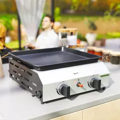 Outsunny Two Burner Portable Gas Grill - 8